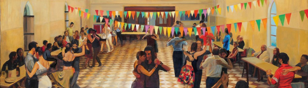 Toque de Gracia . óleo sobre lienzo . 130x180cm . 2014