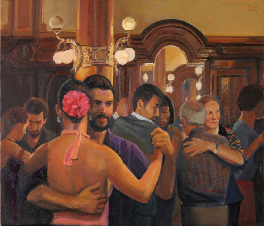 Milonga . óleo sobre lienzo . 45x53cm . 2013 Milonga . óleo sobre lienzo . 45x53cm . 2013