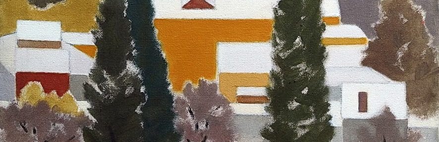 Vancouver Nevado . óleo sobre lienzo . 51x61cm . 1996
