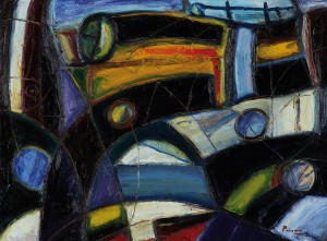“Puerto” . óleo sobre lienzo . 60 x 80 cm . 1980 “Puerto” . óleo sobre lienzo . 60 x 80 cm . 1980