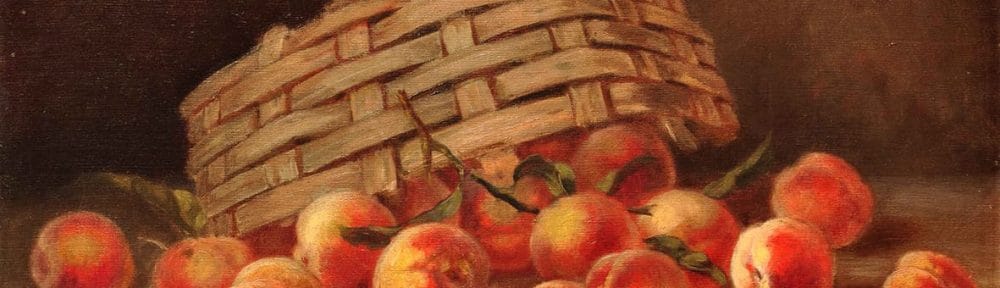 Canasta de Frutas . óleo sobre lienzo . 44x61cm . 1908