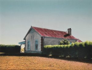 Estación de Miramar. Pastel sobre papel. 47x61cm. 1996