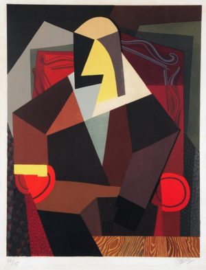 Le Philosophie . litografía . 66x54cm . 1962