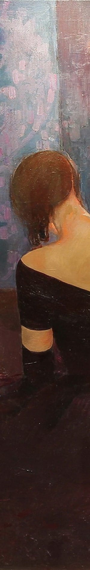 Después del Sarao . óleo sobre lienzo . 135x107cm . 1925