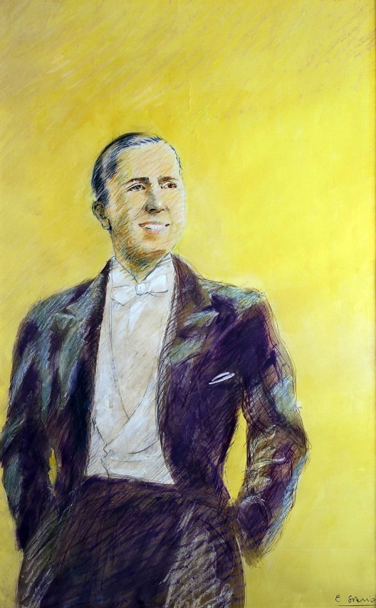 Carlitos . pastel sobre papel . 100x65cm . 1985