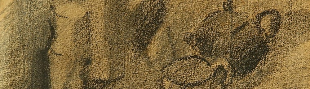 Naturaleza . lápiz sobre papel . 16x21cm . 1945