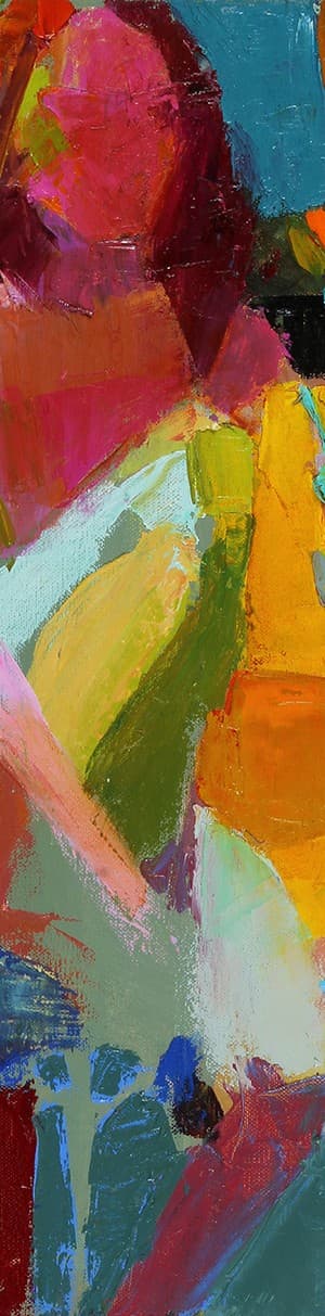 Figura . óleo sobre lienzo . 40x30 cm . 2014