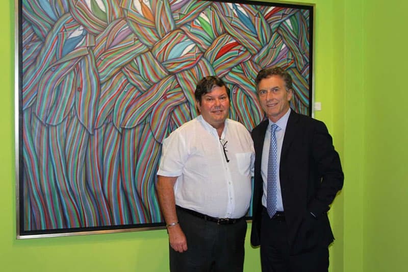 IGZ y Mauricio Macri IGZ y Mauricio Macri