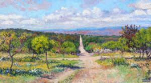 “El Cruce”, óleo sobre lienzo, 50x90 cm, 2014 “El Cruce”, óleo sobre lienzo, 50x90 cm, 2014