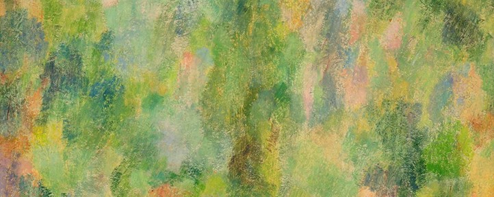 El Bosque . óleo sobre aglomerado . 62x50cm . 1972