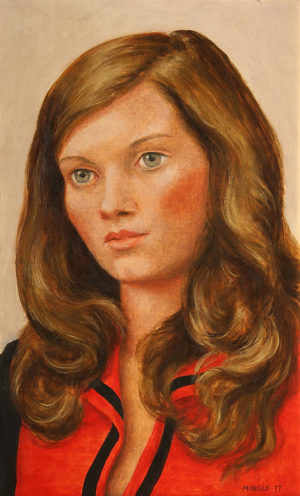 Joven . óleo sobre table . 55x35cm . 1977