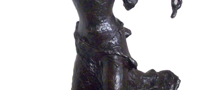 La Libertad . bronce . 63x40x26cm . 1930