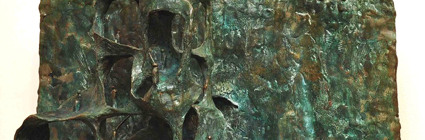 Diferentes Puntos de Vista. Bronce . 48x51x31xm . 1979