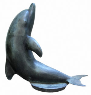Delfín . bronce . 75x75x35cm . 1995