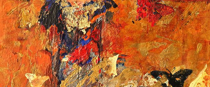 María Linzoain. “Elegancia”. Técnica Mixta. 60x45cm. 2011