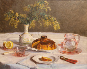 Camille Boiry. “Naturaleza Muerta”. Óleo sobre lienzo. 54x65 cm. 1940