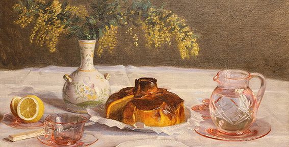 Camille Boiry. “Naturaleza Muerta”. Óleo sobre lienzo. 54x65 cm. 1940