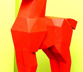 Homenaje a Ricardo III, Madera – Óleo, 70x50x17cm, 2016.