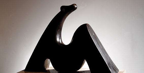 "Hacia Donde?", Bronce, 28x38x10cm, 2015.