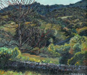 La Estancita . óleo sobre lienzo . 66x76cm