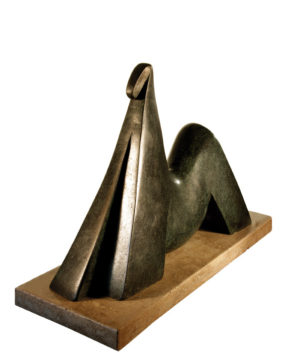 "Al Galope", Bronce, 22x33x9cm, 2015.