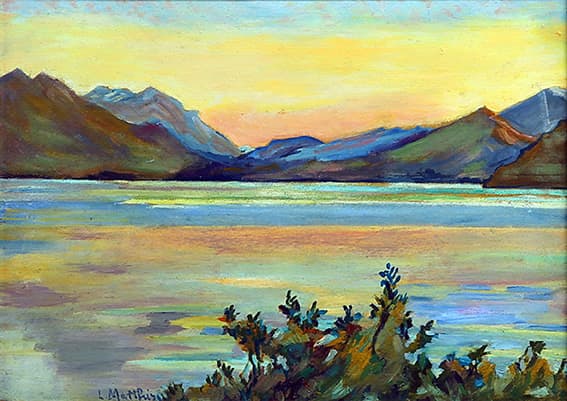 Lago Mascardi, Bariloche, 27x37cm, 1936.