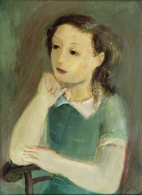 “Catalina”, óleo sobre cartón, 49x35cm, 1943.