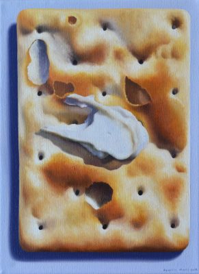 “Minimalismo”, óleo sobre lienzo, 24 x 18 cm, 2016.