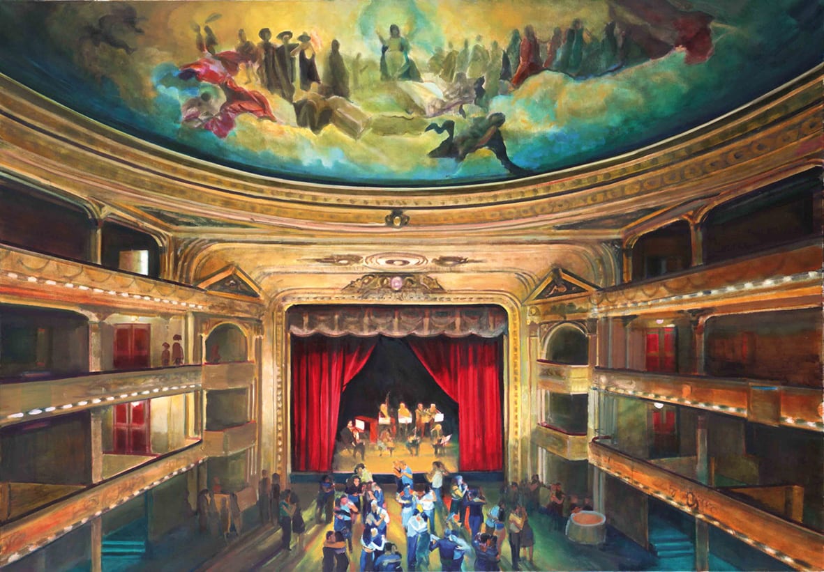 Imagine . óleo sobre lienzo . 140x200cm . 2017