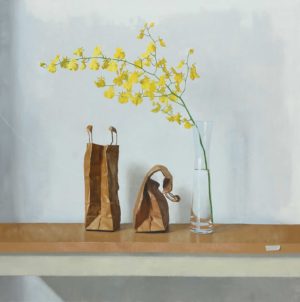 Tristeza de Otoño . óleo sobre lienzo . 130x130cm . 2014