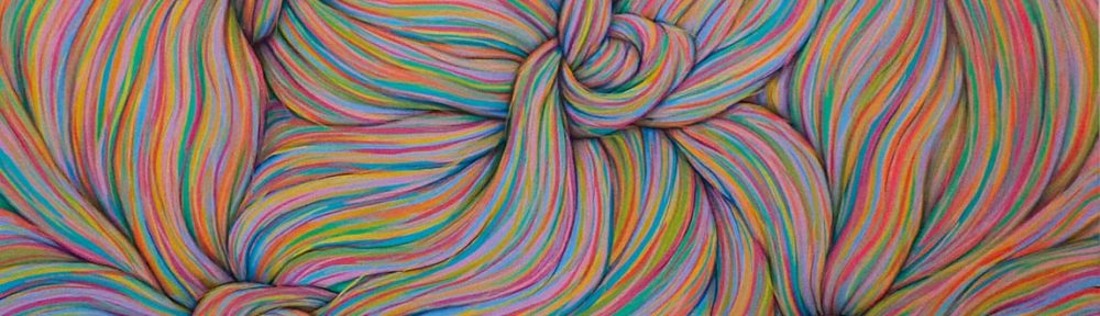 Nudosos . acrílico sobre lienzo . 100x120cm . 2015