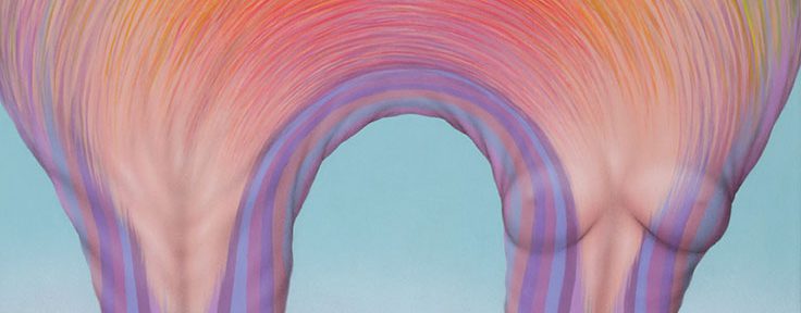 Arco . acrílico sobre lienzo . 100 x 70 cm . 2019