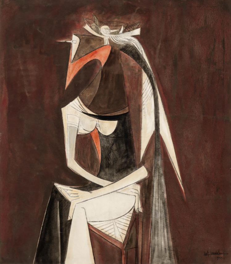 Mujer Caballo de Wifredo Lam, la obra más destacada.