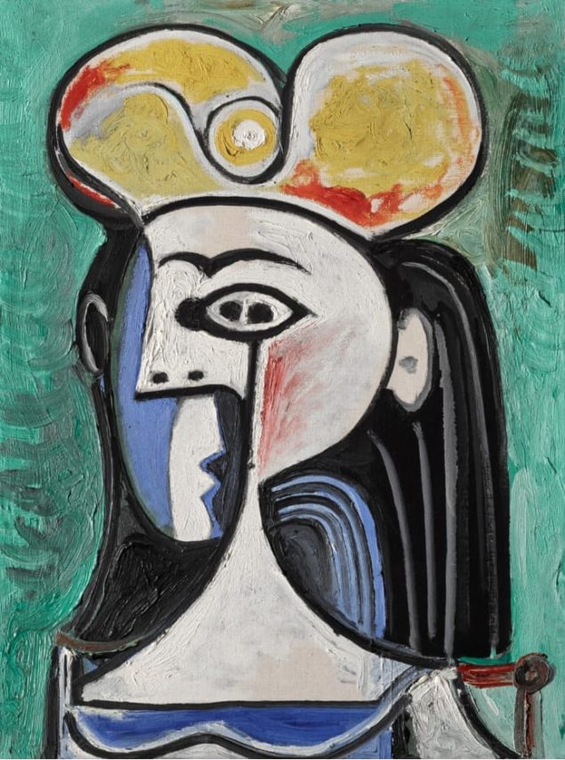 Retrato de Jacqueline, última mujer de Picasso.