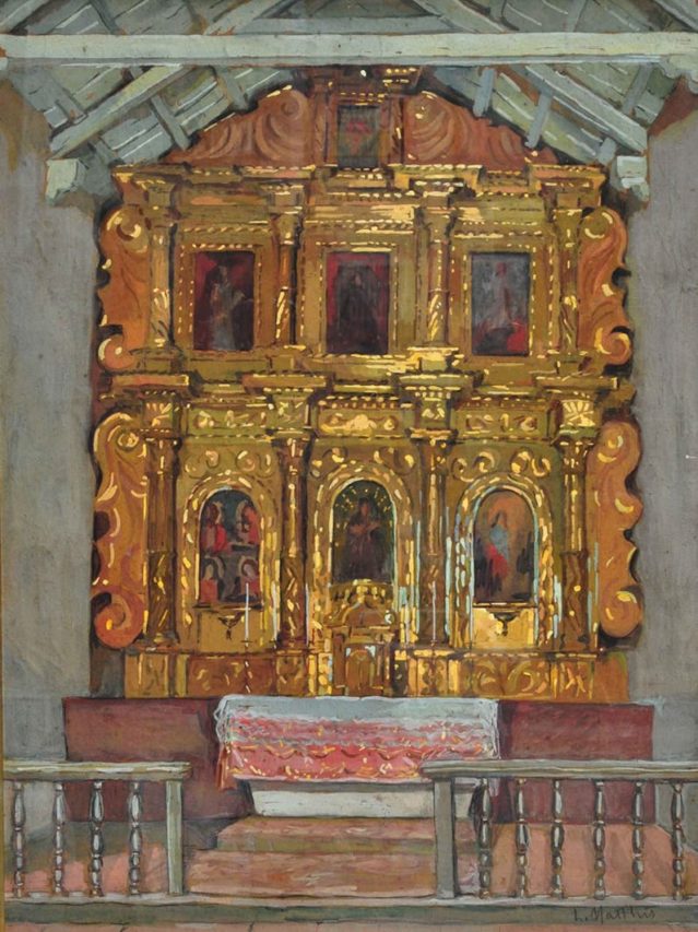 Altar de Uquía, Jujuy, 1932.