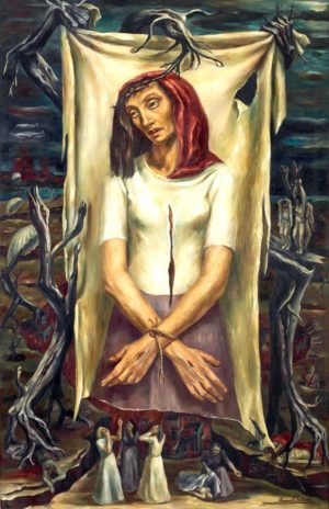 “Retablo del dolor”, obra de Raquel Forner.