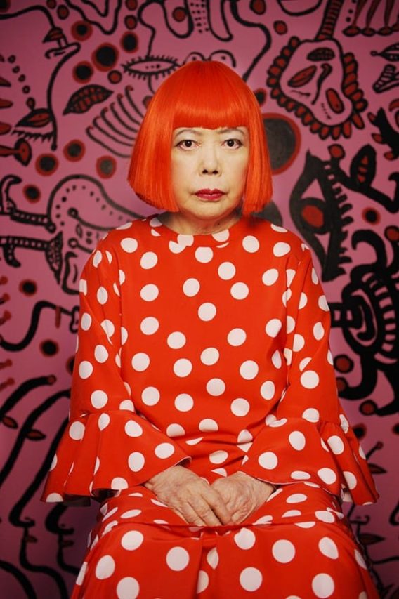 Yayoi Kusama.