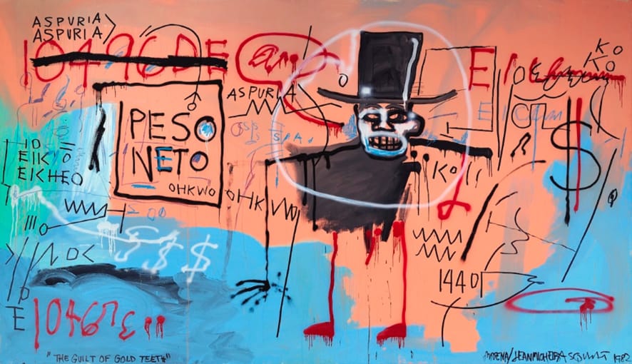 Jean-Michel Basquiat de 1982, vendido en 40 millones.