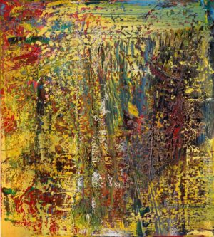 Obra de Gerhard Richter subastada en Christie’s.