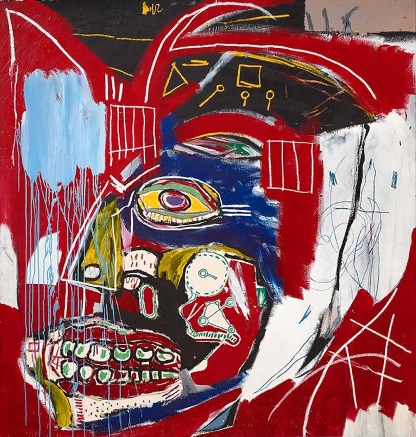 In this case, de Jean-Michel Basquiat.