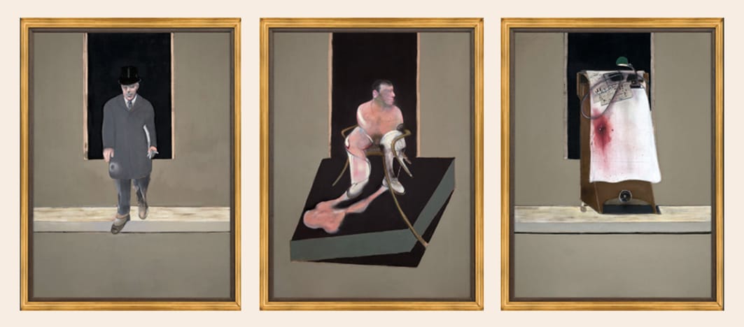 Tríptico de Francis Bacon de la colección Foster.