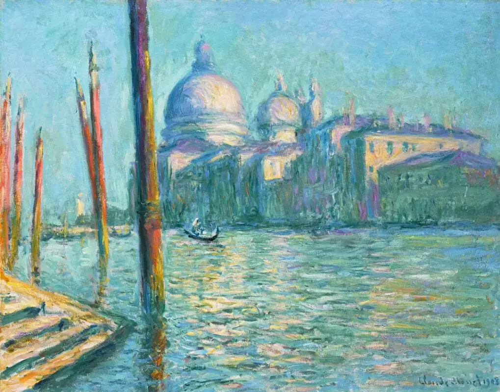 Santa María della Salute de Claude Monet.